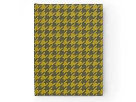 Olive Houndstooth Journal For Cheap