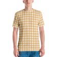 Banana Houndstooth Men s t-shirt Online Hot Sale