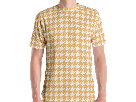 Banana Houndstooth Men s t-shirt Online Hot Sale