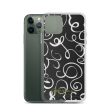 B&W Squiggles iPhone Case (select model) Online Sale