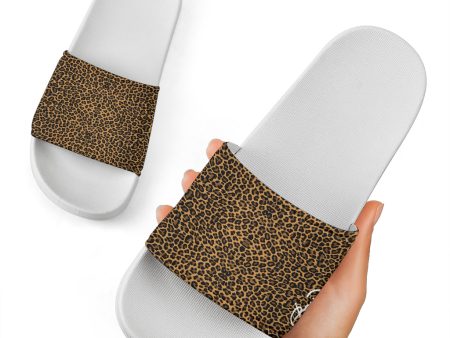 Leopard Slide Sandal Online now