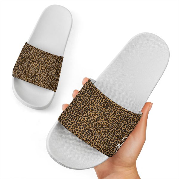 Leopard Slide Sandal Online now