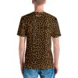 Leopard Men s T-shirt For Discount