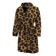 Leopard Bath Robe - Men on Sale