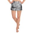 Women s Grey Tie Dye Athletic Shorts Supply