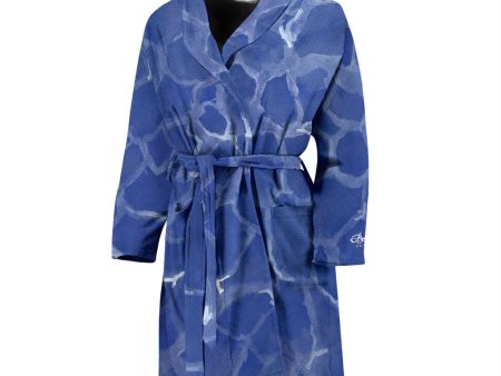 Blue Pool Bath Robe - Men Sale