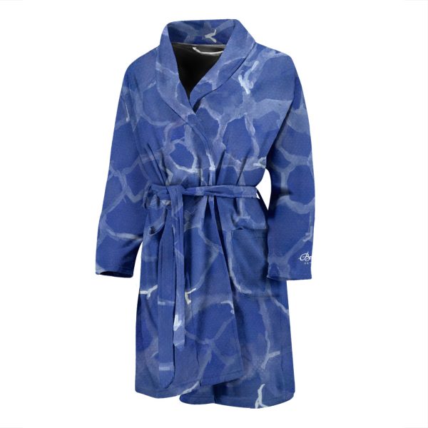 Blue Pool Bath Robe - Men Sale