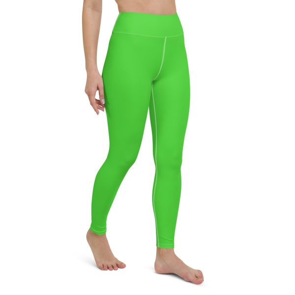 Bright Green Yoga Leggings For Discount