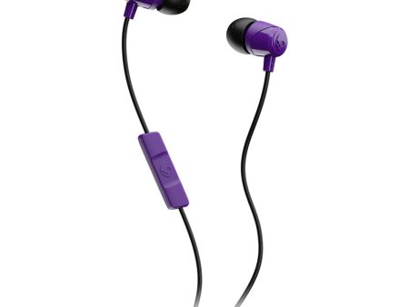 Skullcandy Jib Wired Headset W  Mic - Purple Black For Discount