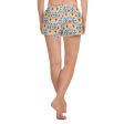 Women s Sunrise Floral Athletic Shorts Cheap