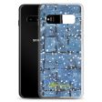 Blu&White Dotted Plaid Samsung Case (select model) Supply