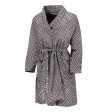 Croc Print Bath Robe - Men For Cheap