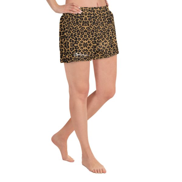 Women s Leopard Athletic Shorts For Sale