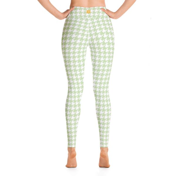 Butterfly Houndstooth Yoga Leggings Online Hot Sale