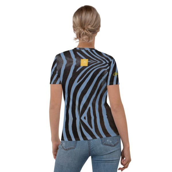 Blue Zebra Women s T-shirt Supply