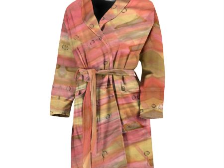 Dreamy Floral Bath Robe - Men Cheap