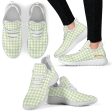 Butterfly Houndstooth Mesh Knit Sneakers on Sale