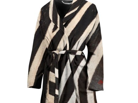 Zebra Bath Robe - Women Supply