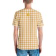 Banana Houndstooth Men s t-shirt Online Hot Sale