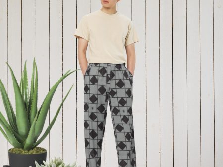 All-over print unisex wide-leg pants Online Hot Sale