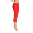 Breath of Fire Orange Capri Leggings Online