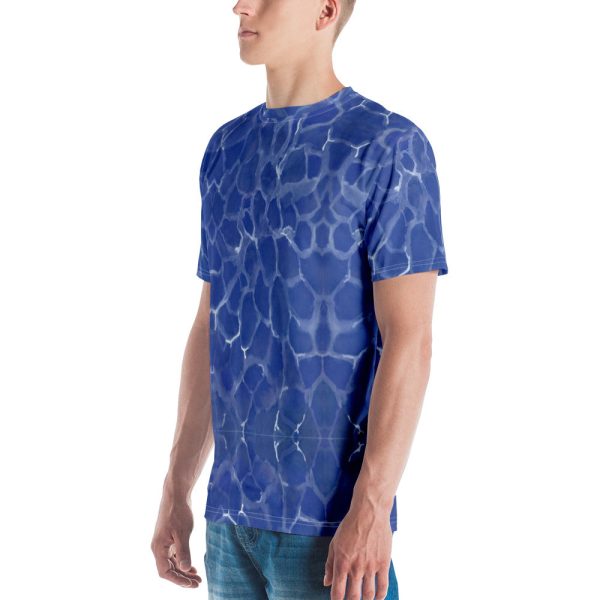 Blue Pool Men s T-shirt Online Sale