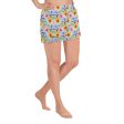 Women s Sunrise Floral Athletic Shorts Cheap