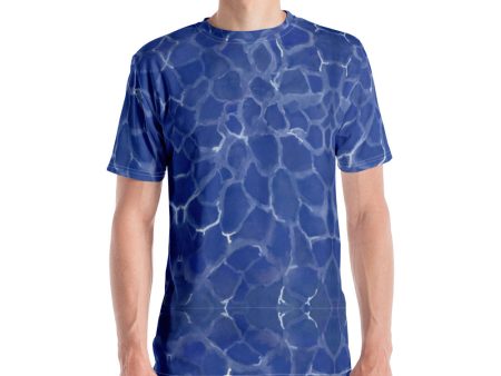 Blue Pool Men s T-shirt Online Sale