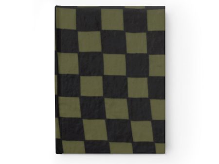 Khaki Checkerboard Journal Fashion