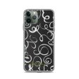 B&W Squiggles iPhone Case (select model) Online Sale