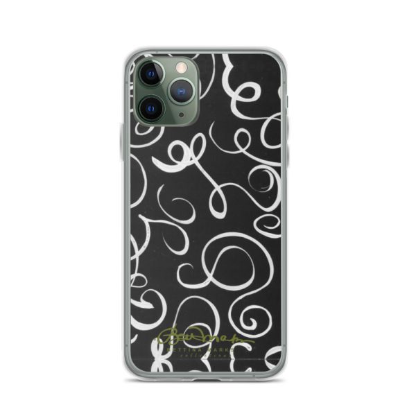 B&W Squiggles iPhone Case (select model) Online Sale