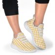 Banana Houndstooth Mesh Knit Sneakers Sale