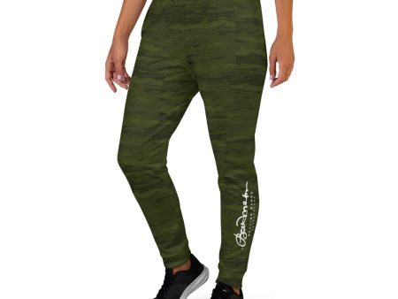 Army Camouflage Lava Women s Recycled Joggers For Cheap