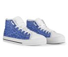 Blue Pool High Top Sneakers For Cheap