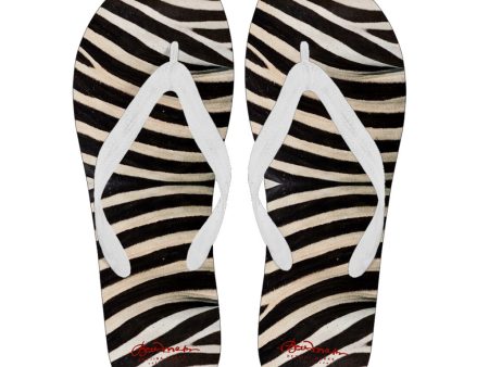 Zebra Flip Flops Online Sale