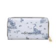 Toiles de Jouy Harmony Blue Zipper Wallet Sale