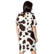 BW Pony Skin T-shirt dress Cheap