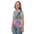 Abstract Engineered Collage Women s T-shirt For Sale