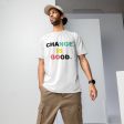 Change is GOOD Recycled unisex basketball jersey Cheap