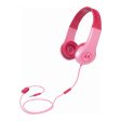 Motorola Squads 200 Kids Wired Headphones - Pink For Sale