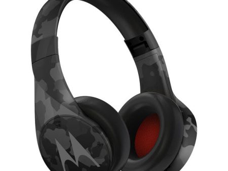 Motorola Pulse Escape+ Wireless Headsets - Black Camo Online Hot Sale