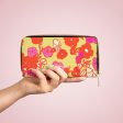 Ice Cream Floral Zipper Wallet For Sale