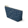 Linear Sixties Floral Accessory Pouch w T-bottom Online Sale