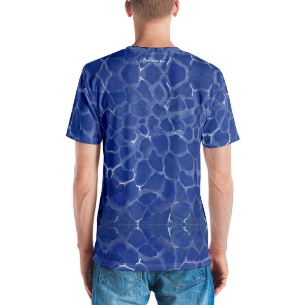 Blue Pool Men s T-shirt Online Sale