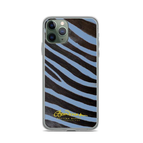 Blue Zebra iPhone Case (select model) For Cheap