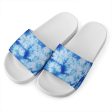 Blue Tie Dye Slide Sandal Discount