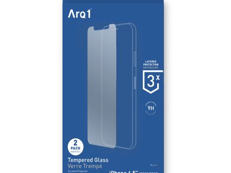 ARQ1 Tempered Glass Screen Protector For iPhone 11 Pro Max - 2Pk Discount