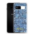 Blu&White Dotted Plaid Samsung Case (select model) Supply