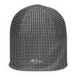 BW Houndstooth All-Over Print Beanie on Sale