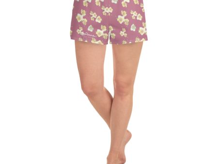 Women s Starburst Floral Athletic Shorts Discount